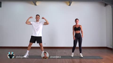 20 MIN CARDIO HIIT WORKOUT - ALL STANDING - Full Body, No Equipment, No Repeats