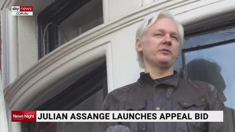 Julian Assange launches appeal against extradition to the United States