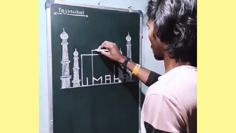 Tajmahal drow in 5 minutes