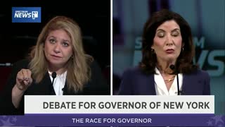 Gov. Kathy Hochul was asked which restrictions, if any, she supports on abortion.