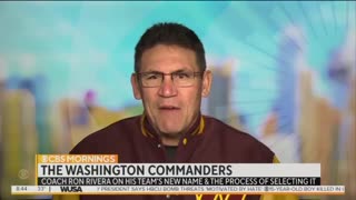 Washington Commanders Coach Apologizes For Saying 'Redskins'