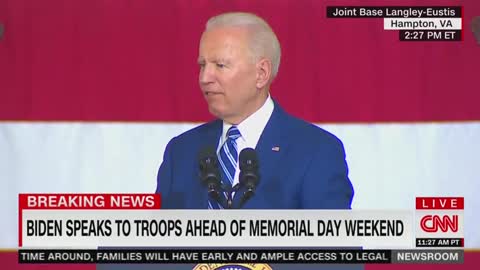"Life, Liberty... Etc." Joe Biden Forgets Declaration of Independence Mid-Speech