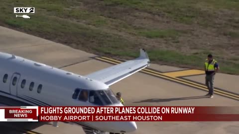 Private Planes Crash At Texas Airport