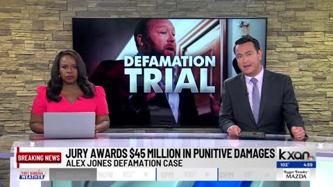 Alex Jones: Jury awards $45.2M additional punitive damages