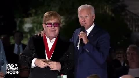 Biden on Elton John: ‘It’s All His Fault We Are Spending $6 Billion on HIV and AIDS This Month’