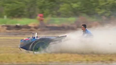 ASIAN REDNECK DRAG RACING IN RICE FIELDS