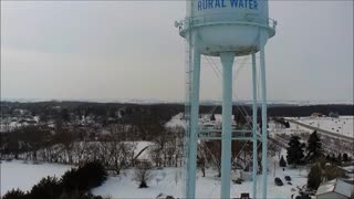 Fontanelle Water Tower Revisited Jan. 29, 2021