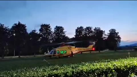 first aid helicopter