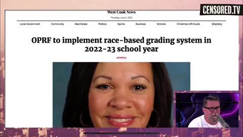 Gavin McInnes - School replaces merit-based grading with race-based