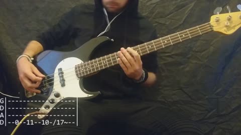 Marilyn Manson - The Beautiful People Bass Cover (Tabs)
