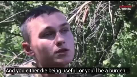 A TEEN orphan who fights in the war, in Donbass, a true HERO...