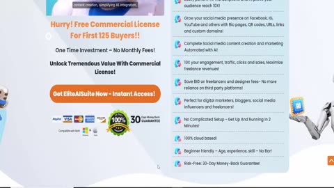 Elite Ai Suite Review - Access 125+ AI Tools for 100X Profit Growth!