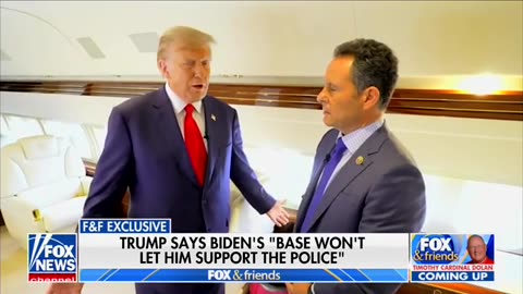 Trump Blasts Biden Over Response To Murdered NYPD Officer, Says He ‘Could Have Called’