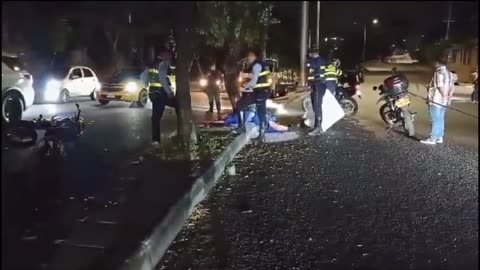 Accidente de tránsito en la carrera 33 de Bucaramanga