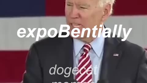 Joe Biden: Expo-D-entially?