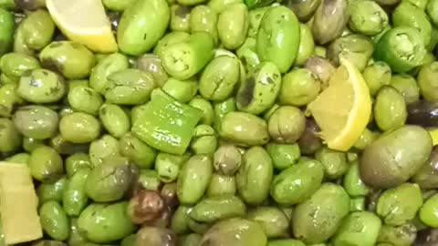 GREEN OLIVES