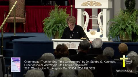 The Kindness of God | Dr. Sandra G. Kennedy