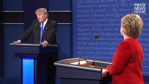 Full video: Trump-Clinton first presidential debate