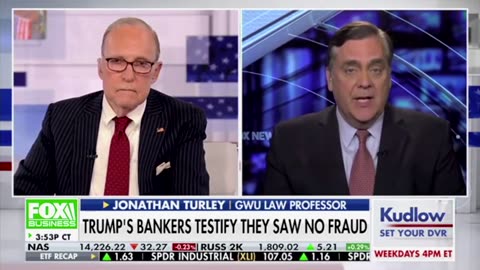 Prof. Turley can't believe the NY case against Trump