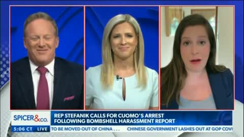 Elise Stefanik joins Newsmax to discuss criminal sex predator Governor Cuomo. 8.3.21.