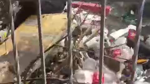 Arroyos de basura en Barranquilla tras lluvias