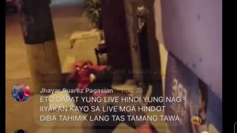 Spiderman livestreaming