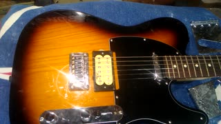 2000 USA FENDER TELECASTER GUITAR "TOP & NECK FIX" PT 1