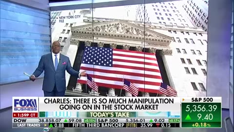 There is manipulation going on in the stock market_ Charles Payne Fox News