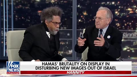 Professors West And Dershowitz Debate Gaza Conflict