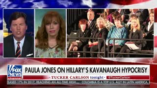 Paula Jones bashes Hillary for saying all women should be heard