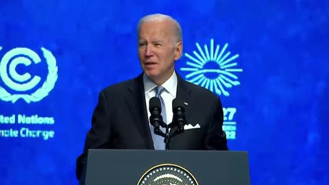 Biden tells Cop27 US on track to meet emissions target by 2030