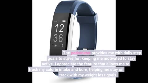 Customer Reviews: Kummel Fitness Tracker with Heart Rate Monitor, Waterproof Activity Tracker w...
