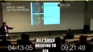 Bill Gates Briefs CIA