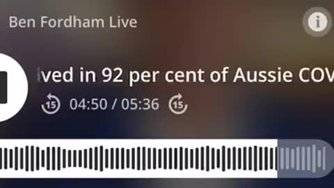 2GB radio calls out the covid hysteria