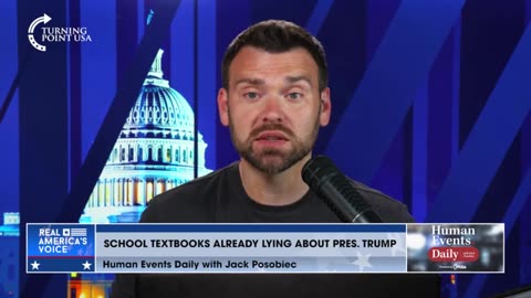 Jack Posobiec: School textbooks are lying about President Trump