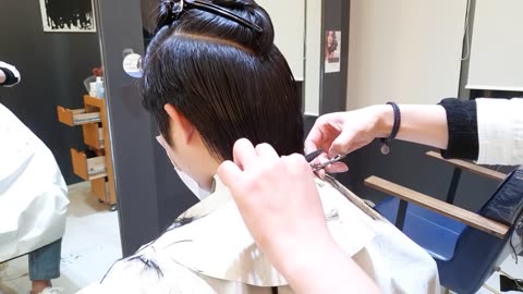 Korean style barber