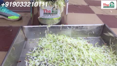 Easy to use and Cleaning Automatic Commercial Vegetable Cutting Machine