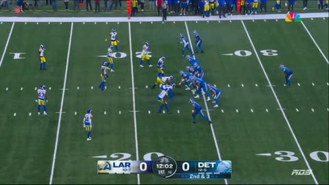 Match du meilleur 2 ieme Rams de Los Angeles vs Lions de Détroit