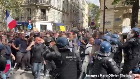 Macron directing his minions to come down hard on citizens