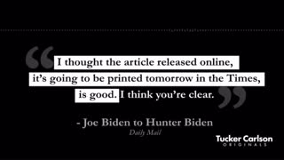 Sneak Peak of Biden Inc.