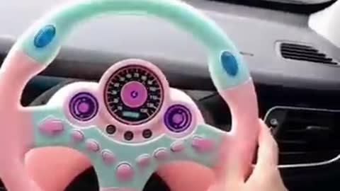 Simulation steering wheel 2021 Cool Toys & Gift For Kids 604 0:12