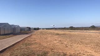 Beechcraft P Baron take off