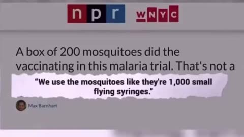 : Vaccinating/Poisoning-People by the G.-M.-O.-Mosquitos.