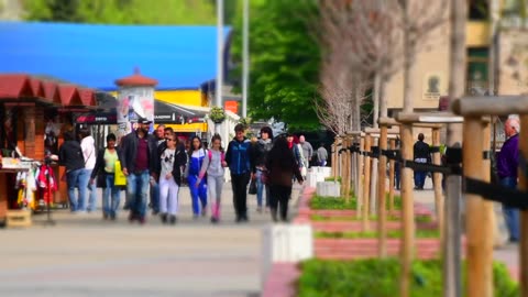 Sunny Street Vibes | Free Cinematic Stock Video City Thrive | 4K (Free Stock Video)