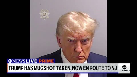Trump's mug shot released by Fulton County Sheriff's Office _ ABCNL