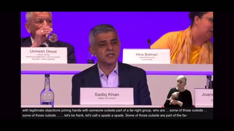 London, England Mayor & WEF puppet said smth about covid deniers