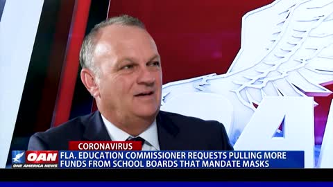 Fla. education commissioner requests pulling more funds from school boards that mandate masks