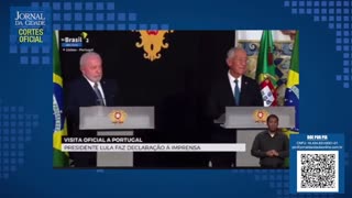 Jornalista portuguesa deixa Lula "sem fôlego" e o submete a mais uma vergonha internacional