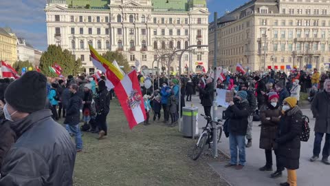 Demonstration in Wien 15.01.2022 "Gemeinsam für eine gesunde Zukunft!"