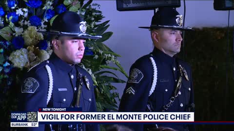 Vigil held for El Monte police chief Ben Lowry